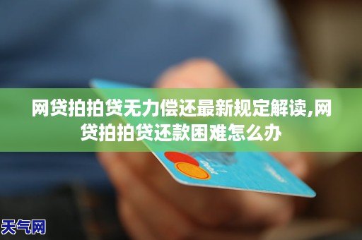 网贷无力偿还最新规定及其影响分析