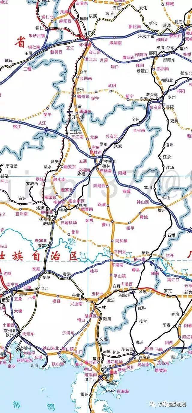 怀桂高铁最新线路图揭秘，线路走向及其影响分析