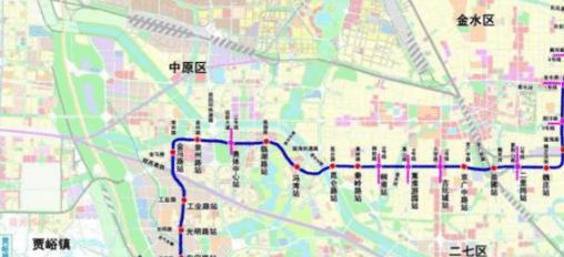 郑州地铁6号线最新线路图，开启城市交通枢纽新篇章