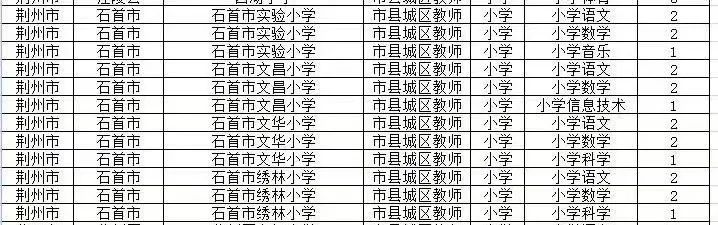 石首市教育局最新招聘概览，职位与要求一览表